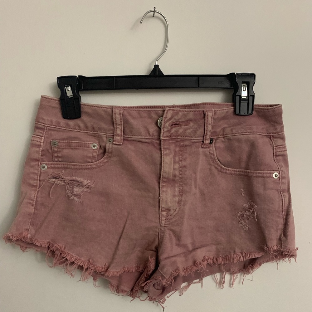 American Eagle Dusty Pink Shorts